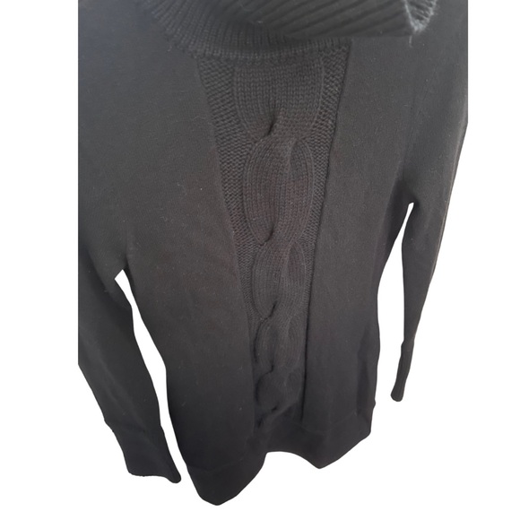 INC Silk Angora Turtleneck Sweater Dress - Picture 4 of 6